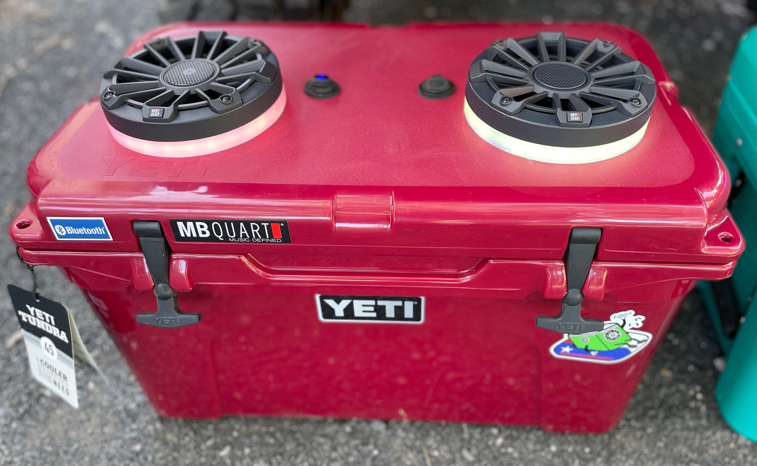 Yeti Tundra 45 Radio Cooler Concan Radio Coolers